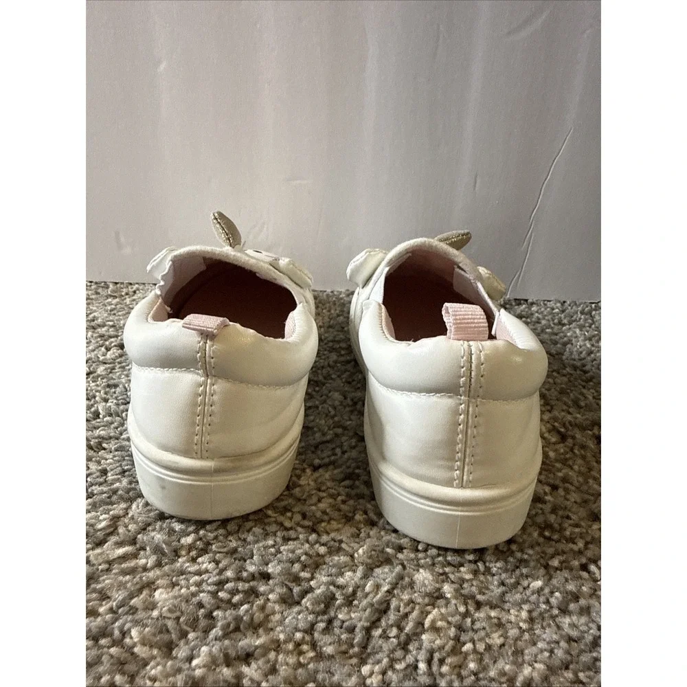 White Unicorn Slip‎ On Shoes Girls Size 10